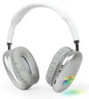 Gembird BHP-LED-02-W auricular y casco Auriculares Inalámbrico Diadema Llamadas/Música Bluetooth Blanco