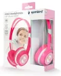 Gembird MHP-JR-PK auricular y casco Auriculares Alámbrico Diadema Música Rosa
