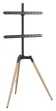 Gembird TVS-65S-01 soporte para TV 165,1 cm (65") Negro, Madera