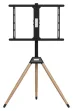 Gembird TVS-75ST-01 soporte para TV 190,5 cm (75") Negro, Madera