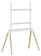 Gembird TVS-86F-01-W soporte para TV 2,18 m (86") Blanco, Madera