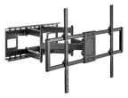 Gembird WM-120ST-01 soporte para TV 3,05 m (120") Negro