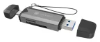NATEC NCZ-2262 lector de tarjeta USB 3.1 Interno Negro, Gris Oscuro