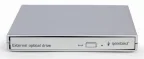 Gembird DVD-USB-021-SV unidad de disco óptico DVD±RW Plata
