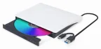 Gembird DVD-USB-031-BW unidad de disco óptico DVD±RW Negro