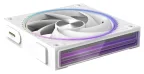 Zalman ZM-DF120 WHITE sistema de refrigeración para ordenador Placa base Ventilador 12,4 cm Blanco 1 pieza(s)