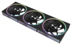 Zalman ZM-DF120R A3 Placa base Ventilador 12,4 cm Negro 1 pieza(s)