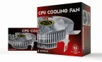 Gembird CPU-HURACAN-X40 sistema de refrigeración para ordenador Procesador Refrigerador de aire 9 cm Transparente