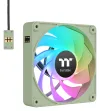 Thermaltake CL-F198-PL12MG-A sistema de refrigeración para ordenador Carcasa del ordenador Ventilador 12 cm Verde 3 pieza(s)