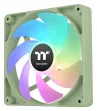 Thermaltake Matcha Green CT120 Carcasa del ordenador Ventilador 12 cm Verde, Blanco 2 pieza(s)