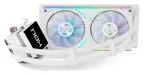 NOX Hummer M-240 LCD|Kit RL Magnético ARGB Blanco