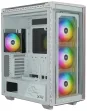 XPG BATTLECRUISER II ST Midi Tower Blanco