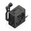 AISENS Fuente Alimentacion ATX 500W con Cable de Alimentacion OEM, Negra
