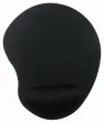 Gembird MP-ERGO-01 alfombrilla para ratón Negro