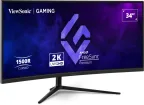 Viewsonic VX3418C-2K pantalla para PC 86,4 cm (34") 3440 x 1440 Pixeles UltraWide Quad HD Negro