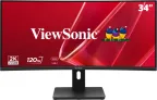 Viewsonic VA VA3420C-2 pantalla para PC 86,4 cm (34") 3440 x 1440 Pixeles UltraWide Quad HD LED Negro