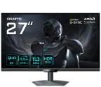 GIGABYTE G27Q20 Monitor Gaming 27” QHD - 2560 x 1440, 200Hz, 0.5ms, Compatible con G-Sync, FreeSync Premium, HDR10, HDMI 2.0, DisplayPort 1.4