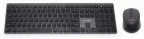 Gembird KBS-ECLIPSE-M500-ES teclado Ratón incluido Universal USB + Bluetooth QWERTY Inglés Negro