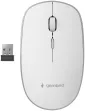 Gembird MUSW-4B-01-W ratón Oficina Ambidextro RF inalámbrico Óptico 1600 DPI