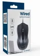 Gembird MUS-3B-01 ratón Oficina Ambidextro USB tipo A Óptico 1000 DPI