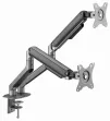 Gembird MA-DA2-05 soporte para monitor 81,3 cm (32") Escritorio Gris