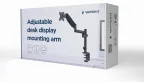 Gembird MA-DA1P-01 soporte para monitor 81,3 cm (32") Escritorio Negro