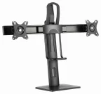 Gembird MS-D2-01 soporte para monitor 68,6 cm (27") Escritorio Negro