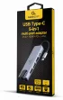 Gembird A-CM-COMBO5-04 base para portátil y replicador de puertos Alámbrico USB 3.2 Gen 1 (3.1 Gen 1) Type-C Plata