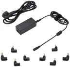 Ewent EW3963 adaptador e inversor de corriente Interior 45 W Negro