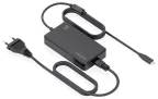 AISENS Cargador De Sobremesa GaN 90W PD3.0 1xUSB-C 1.8m, Negro
