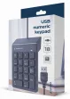 Gembird KPD-U-03 teclado numérico Portátil/PC USB Negro