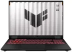ASUS TUF Gaming A16 TUF608UHI-TU239 - Ordenador Portátil Gaming de 16" WUXGA 144Hz (AMD Ryzen 7 260, 16GB RAM, 512GB SSD, NVIDIA RTX 5050 8GB, Sin Sistema Operativo) Gris Jager - Teclado QWERTY español