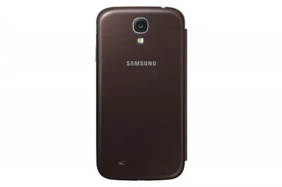 Samsung EF-FI950B funda para teléfono móvil Libro Marrón