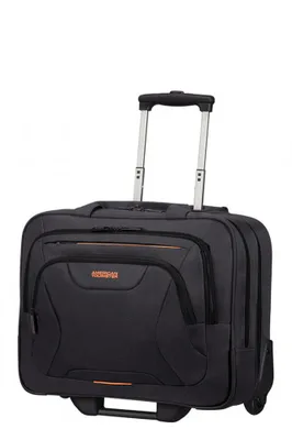 MALETÍN CON RUEDAS PARA PORTÁTIL DE 15,6" COMPARTIMENTO PARA ROPA 230X440X380 MM NEGRO AMERICAN TOURISTER SA33G006 NE