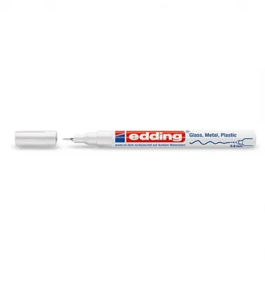 MARCADOR PERMANENTE 0.8MM 780 BLANCO EDDING 780-49