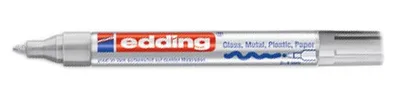 MARCADOR PERMANENTE 2-4MM 750 PLATA EDDING 750-54