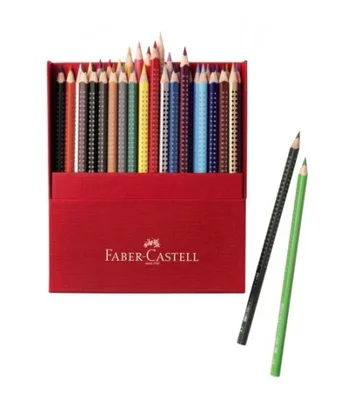 ESTUCHE 36 LAPICES COLOR GRIP FABER CASTELL 112442