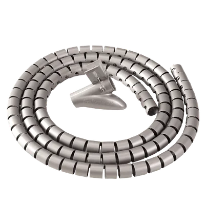 ORGANIZADOR CABLES ZIP 2M PLATA FELLOWES 9929801