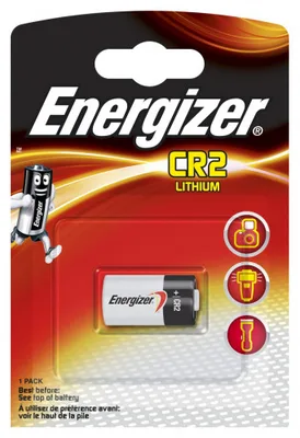 BLISTER 1 PILA ESPECIAL LITHIUM PHOTO CR2 ENERGIZER E300776301