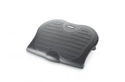 REPOSAPIES ERGONOMICO AJUSTABLE 450 X 350 MM. EN COLOR NEGRO KENSINGTON 56152
