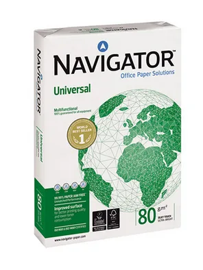 PAQUETE 500H PAPEL 80GR A3 NAVIGATOR CIE169 40003925