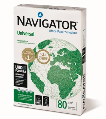 PAQUETE 500H PAPEL 80GR A4 NAVIGATOR CIE169 40001823