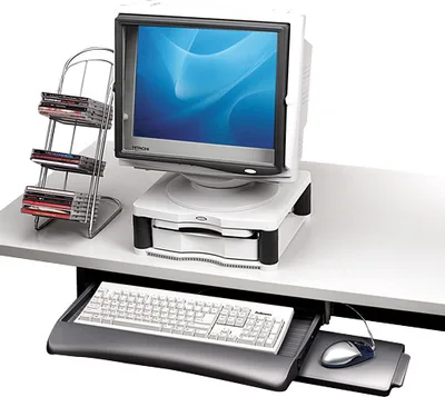 BANDEJA TECLADO MANAGER GRAFITO FELLOWES 93804