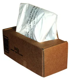 PACK 50 BOLSAS RESIDUOS PARA DESTRUCTORA 75 LITROS FELLOWES 36054