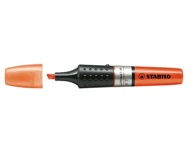MARCADOR FLUORESCENTE LUMINATOR TRAZO 2/5MM. NARANJA STABILO 71/54
