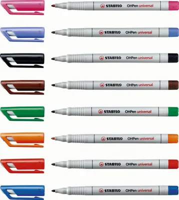 MARCADOR PERMANENTE PUNTA FINA OHPEN UNIVERSAL 0,7MM. AZUL STABILO 842/41