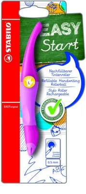 ROLLER ERGONOMICO PUNTA 0,3MM. EASYORIGINAL PARA ZURDOS + RECARGA ROSA STABILO B-46837-3