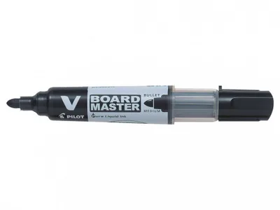 ROTULADOR PIZARRA VBOARD 1.8 PUNTA FIBRA NEGRO PILOT WBMA-VBM-M-B-BG