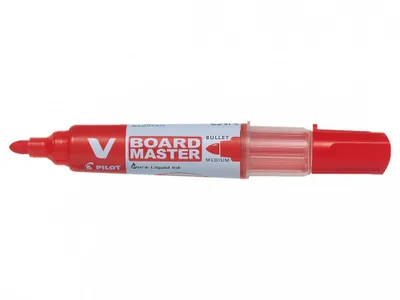 ROTULADOR PIZARRA VBOARD 1.8 PUNTA FIBRA ROJO PILOT WBMA-VBM-M-R-BG