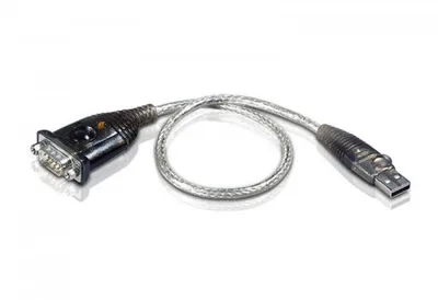 ATEN ADAPTADOR USB A RS-232 (35 CM) (UC232A-AT) (VERSION USB C - UC232C-AT)(CP40)